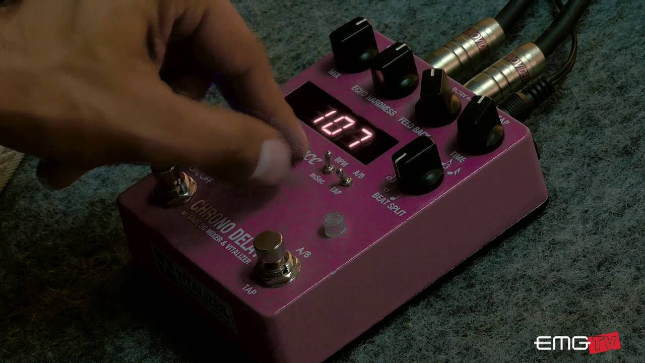 Providence Chrono Delay pedal demo with Prashant Aswani - YouTube