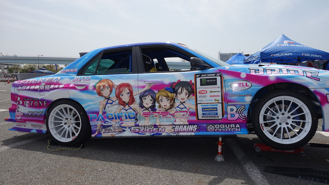 D1】NAC ラブライブ! R34 with FALKEN R・Y・O【#ラブライブ!】 - YouTube