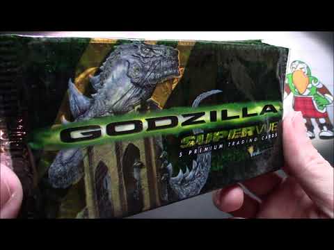 1998 Godzilla Trading Cards! - YouTube