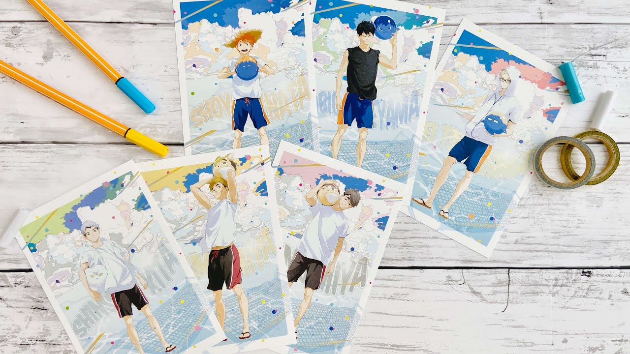 ハイキュー!! × 文房具カフェ 8月11日よりコラボカフェB週を開催!