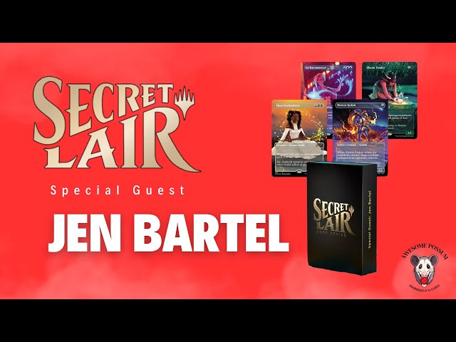 Special Guest: Jen Bartel Magic the Gathering Secret Lair Unboxing