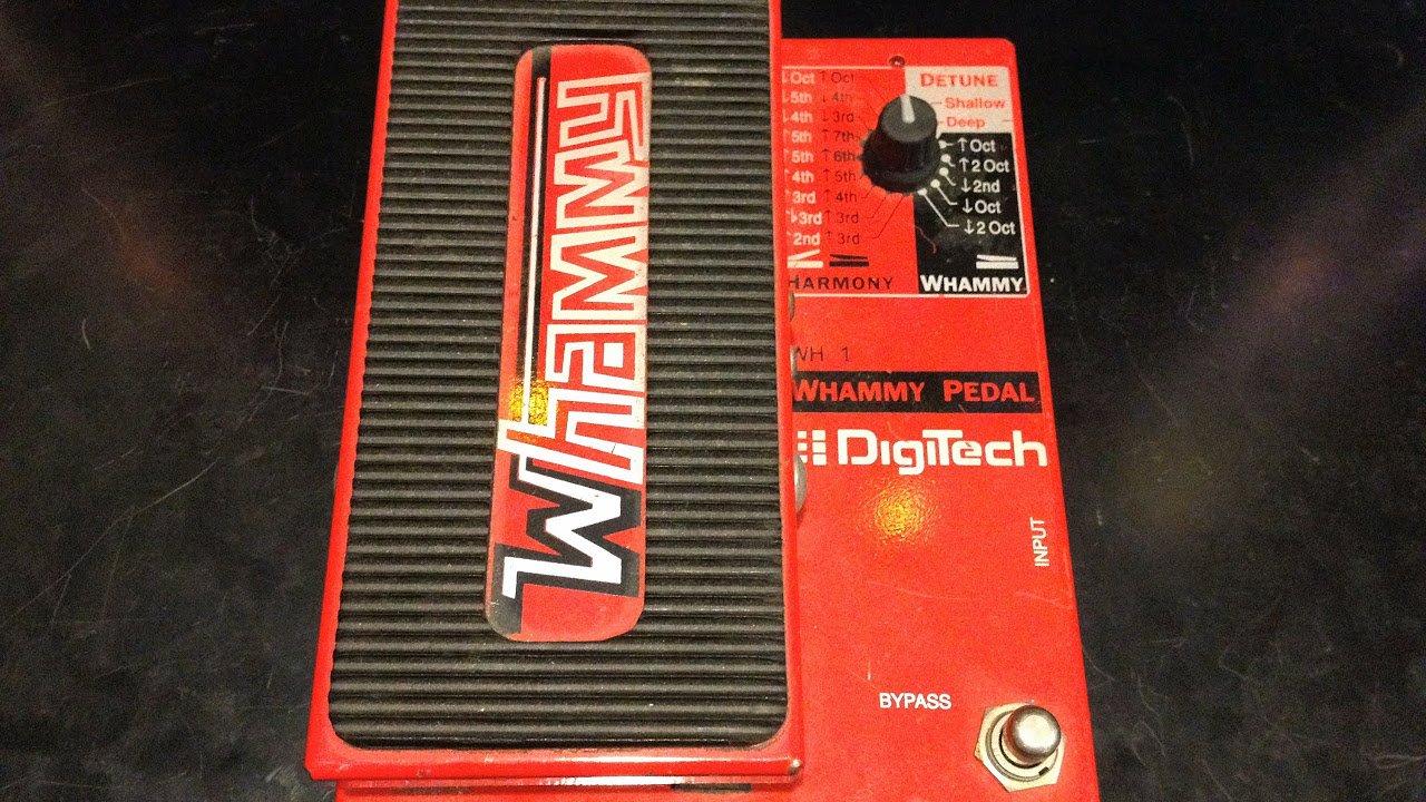 Digitech Whammy WH1 - YouTube