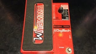 Digitech Whammy WH1 - YouTube