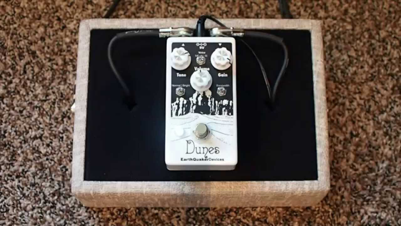 EarthQuaker Devices Dunes Overdrive - Pedal of the Day
