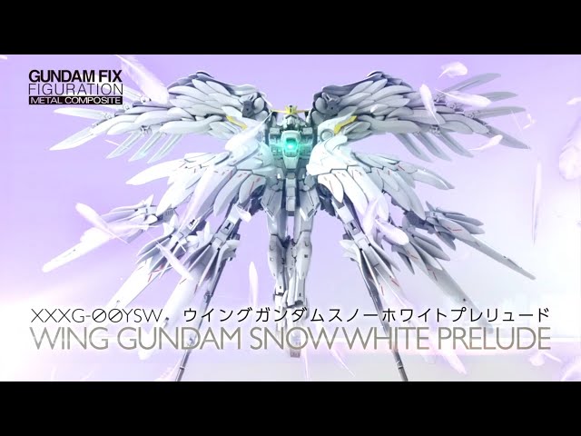 GFFMC Wing Gundam Snow White Prelude - Release Info(ウイング