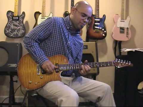 GuitarVideoReviews.com: Tom Anderson Atom review. - YouTube