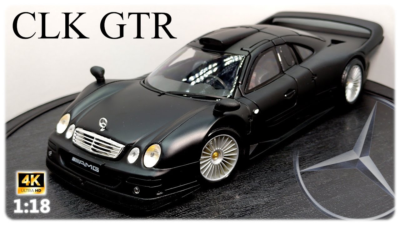Mercedes-Benz CLK GTR (1998) [Maisto 1:18] - YouTube