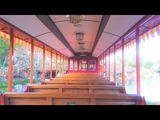 4K River Railroad] Western River Railroad ~ Tokyo Disneyland - YouTube