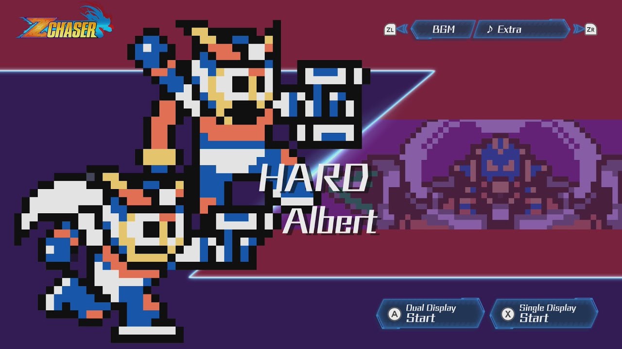 Mega Man Zero/ZX Legacy Collection - Z-Chaser Hidden Stage (Model