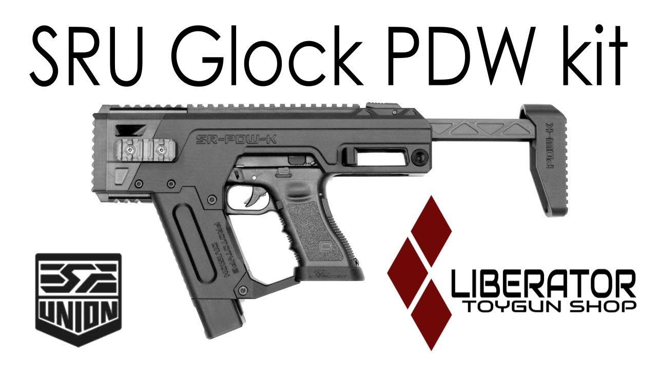 SRU Glock PDW kit - YouTube