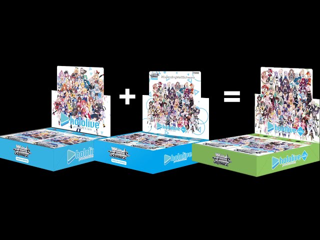 A New Weiss Schwarz Hololive Booster Box Set! Kind of - YouTube