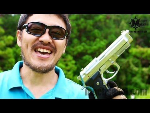 東京マルイ M9A1 電動フルオートブローバックをマック堺がレビューして