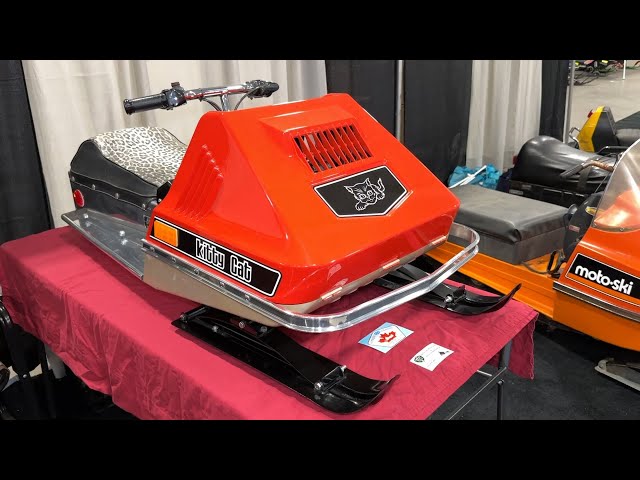 1972 Arctic Cat Kitty Cat Kawasaki 60cc Engine Youth Sled - YouTube