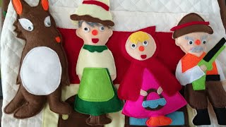 おはなしエプロン 【赤ずきんちゃん】(エプロンシアター) - YouTube