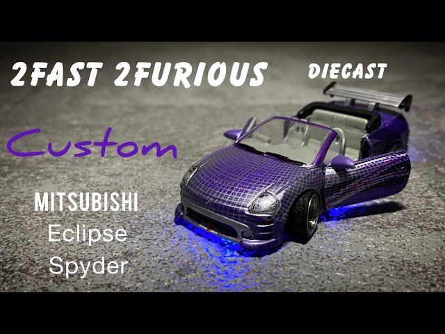 Fast and the Furious (2Fast 2Furious) Diecast model 1/64 Eclipse