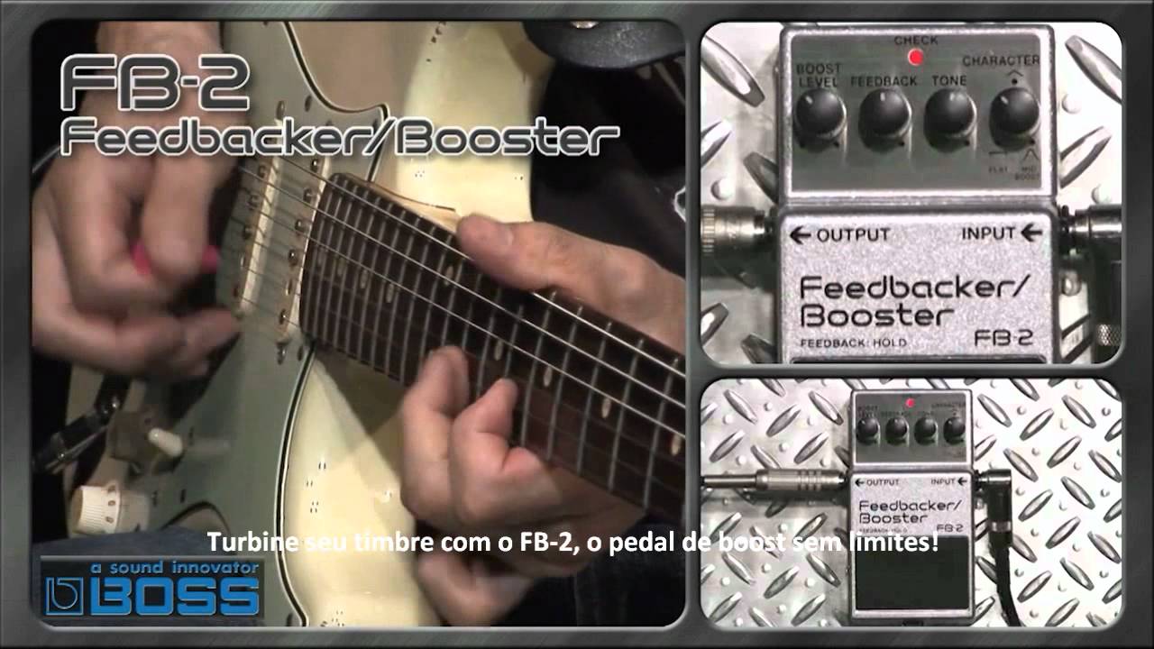 BOSS FB-2 Feedback Booster - YouTube