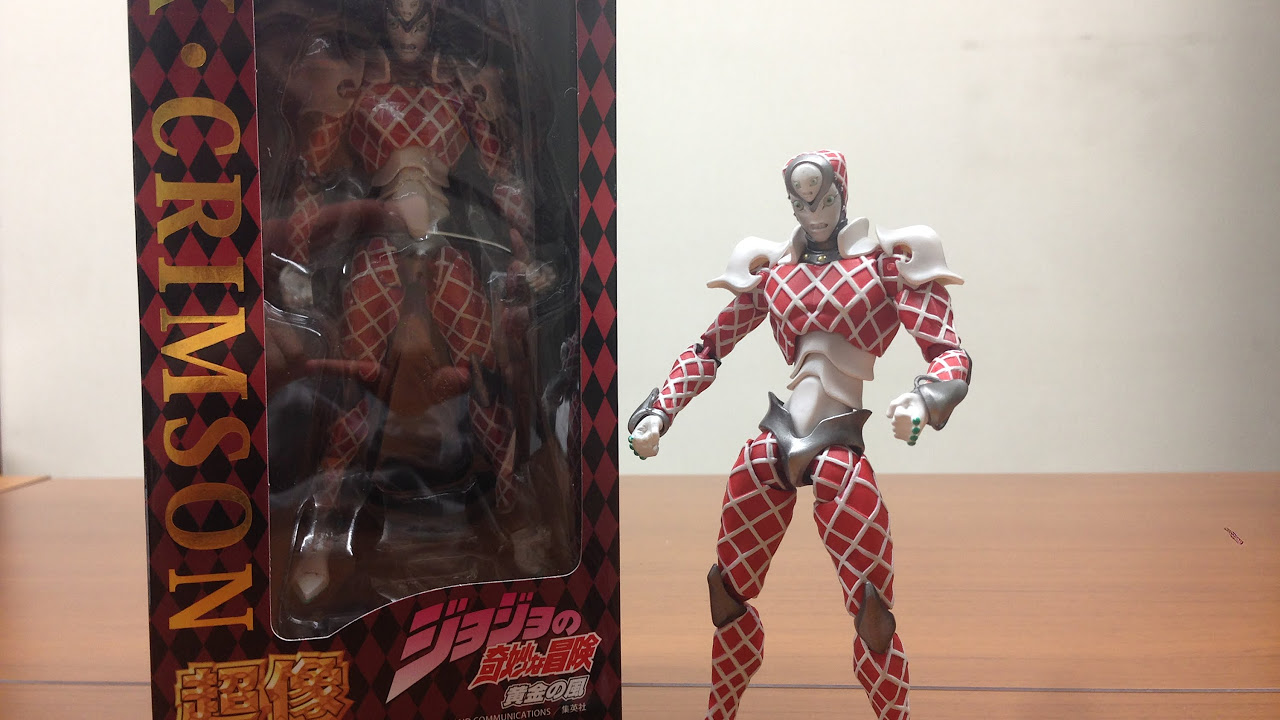 ジョジョの奇妙な冒険 超像可動 キング・クリムゾン - YouTube