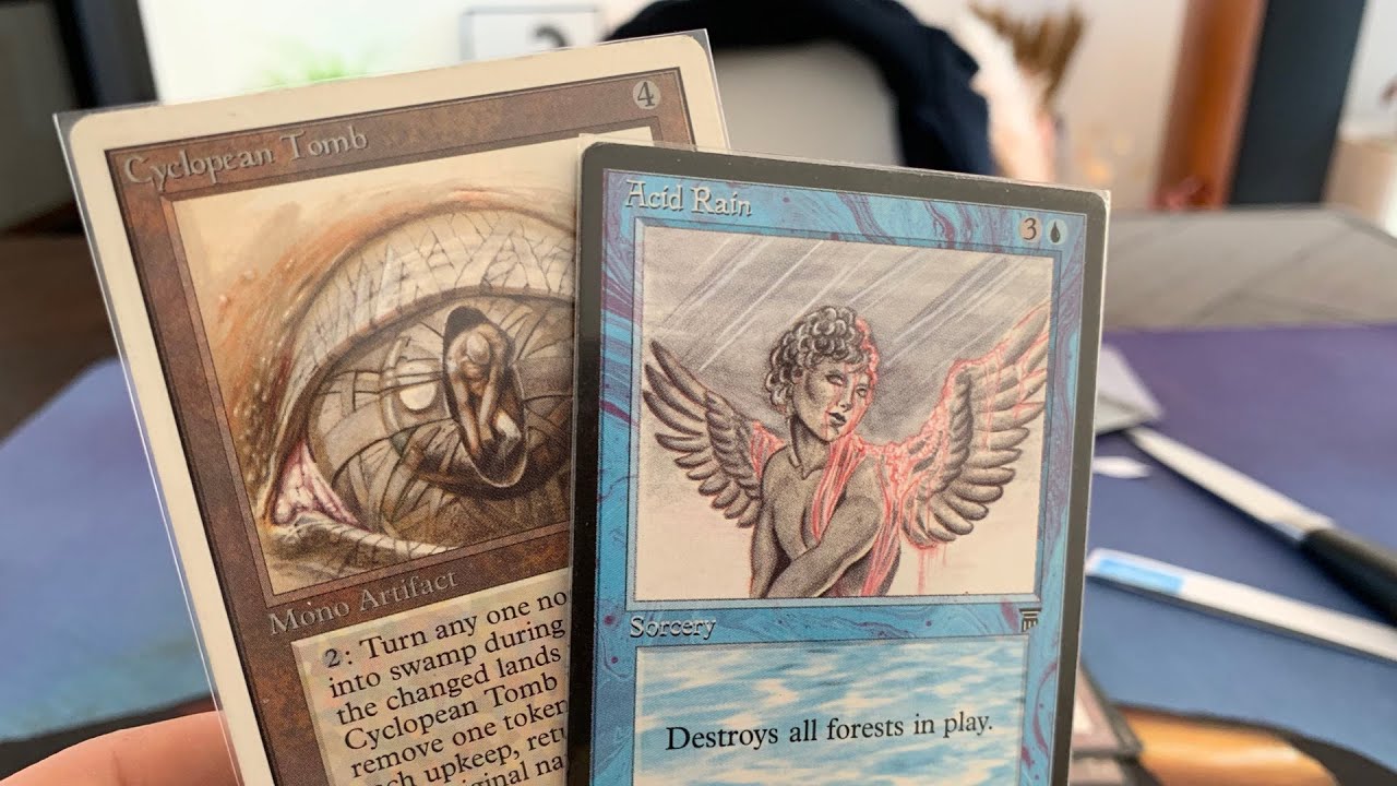 Reserved List MTG Mailday, Acid Rain and Cyclopean Tomb | Old