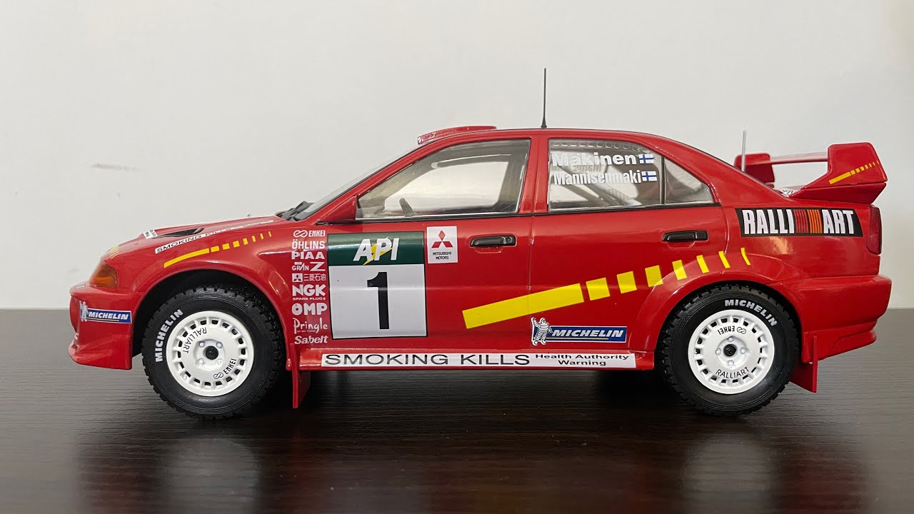 1/18 MITSUBISHI LANCER EVO WRC - YouTube