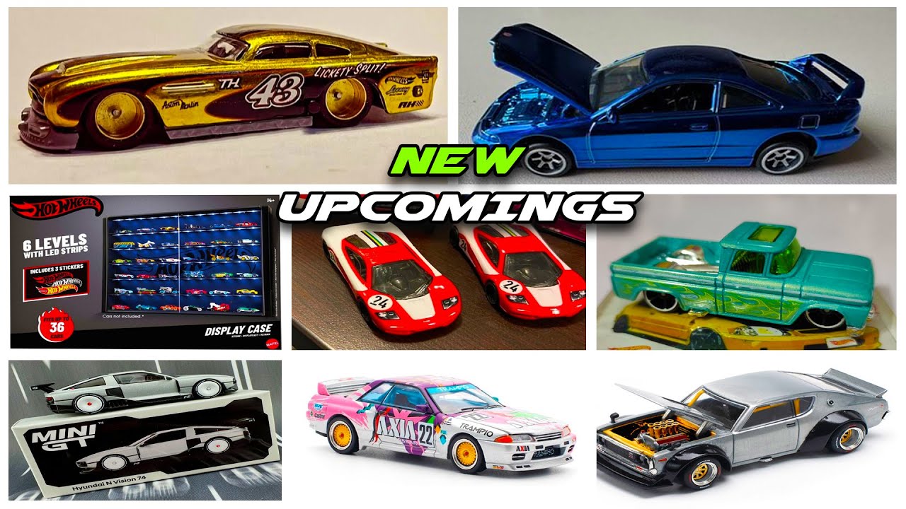 Showcase - HW STH Aston Martin DB4GT, Honda Integra Type R, Mazda