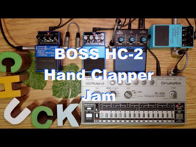 Boss HC-2 Hand Clapper || Jam Session #1 - YouTube
