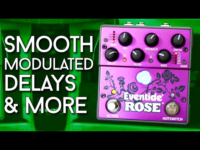Kissed by a Rose? Eventide Rose Delay Review - YouTube
