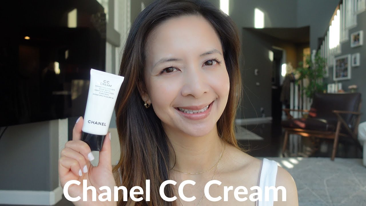 Chanel CC Cream 20 Beige Wear Test | Tiana Le - YouTube