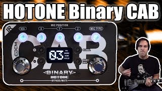 Hotone Binary CAB Speaker Simulator Pedal Demo & Review - Impulse