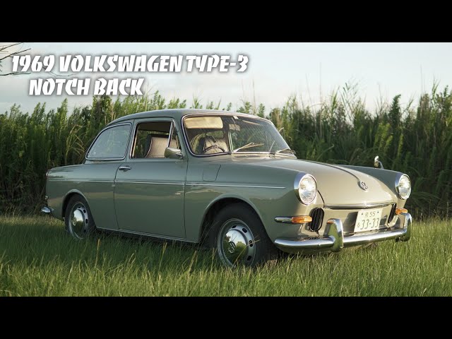 激レア当時ナンバー】フォルクスワーゲン タイプ3 ノッチバック