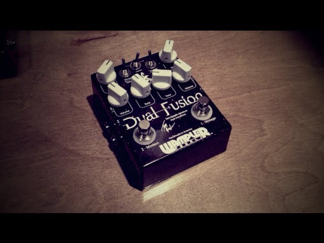 Wampler Dual Fusion Overdrive, demo by Pete Thorn - YouTube