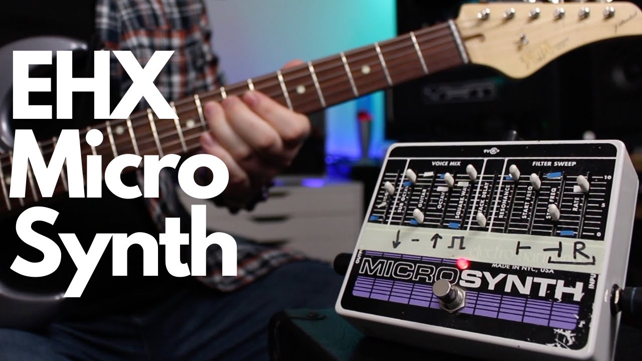 Electro Harmonix EHX Micro Synth Guitar Demo - Dan Leggatt - YouTube
