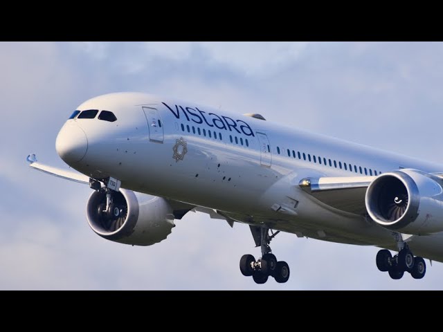 VISTARA Airlines Boeing 787-9 Dreamliner | 4K HDR - YouTube