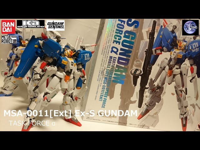 METAL ROBOT魂 Ex-S GUNDAM TASK FORCE α [Ka signature MGディープ
