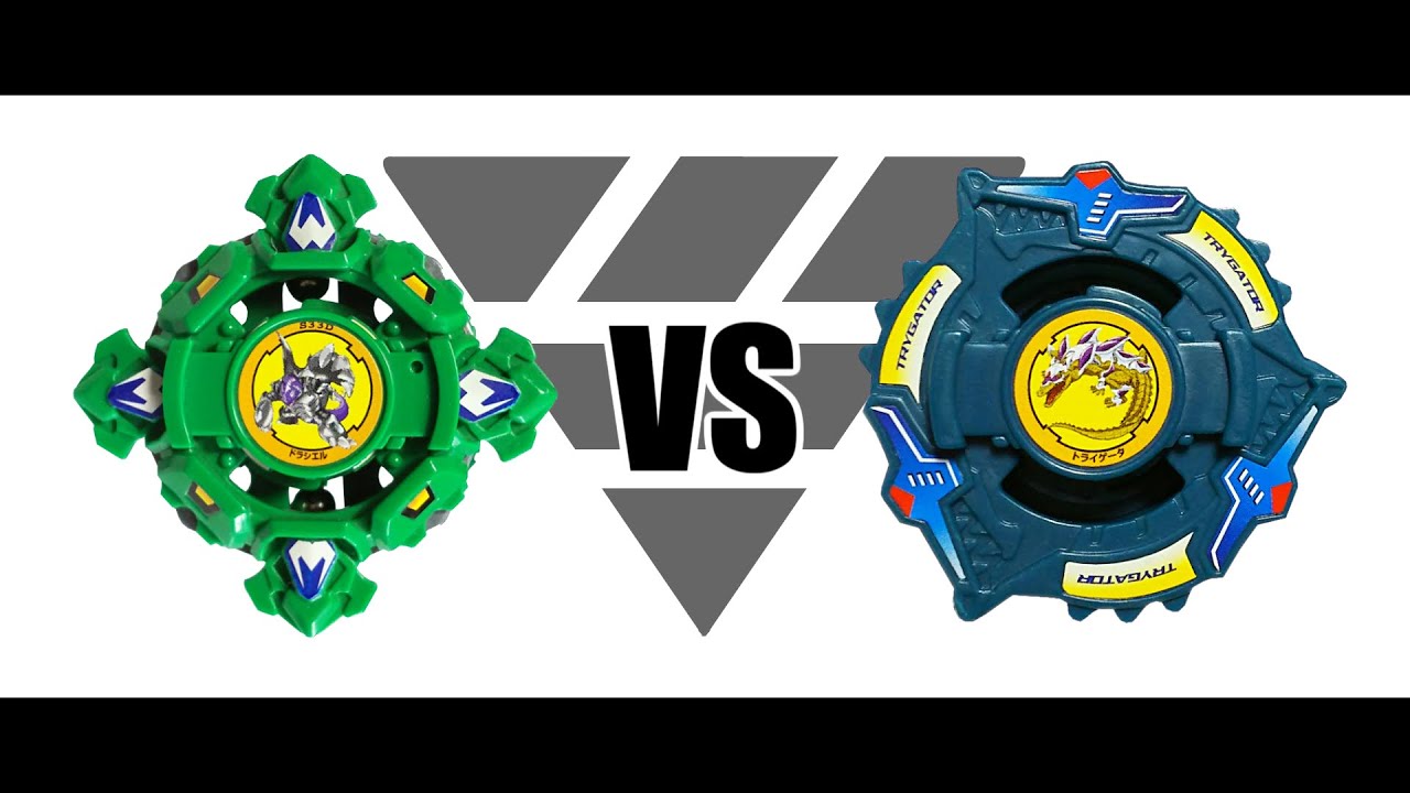 アニメ超え】爆転シュートベイブレード ドラシエルS VS トライゲータ