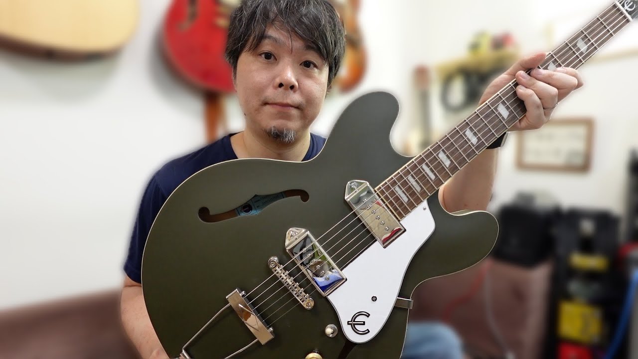 I bought it again! Epiphone Casino Worn WOD Review - YouTube