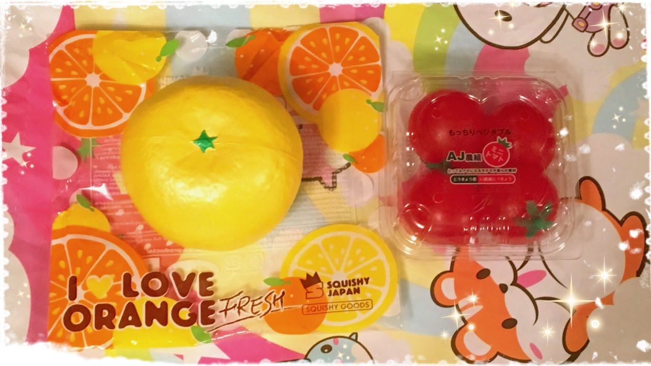 スクイーズ購入品【MOOOSH、日本スクイーズセンター】 - YouTube