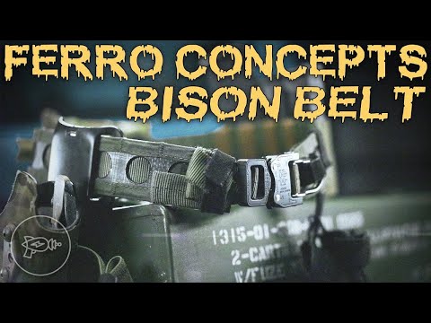 Space-Age Tactical Textiles: Ferro Concepts Bison Belt! [Review