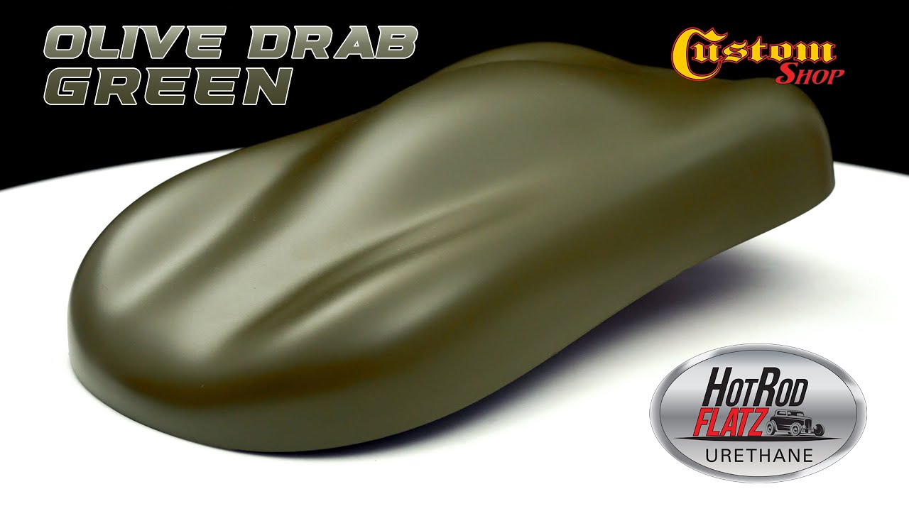 Olive Drab Green - Flatz Hot Rod Flatz Urethane Gallon — TCP Global