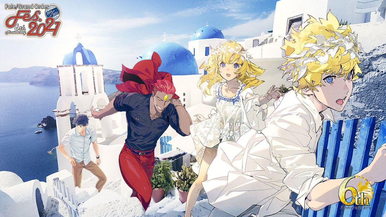 FGO】6周年記念コンセプトイラストと録り下ろしボイス付きのイメージ