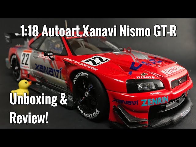 1:18 Autoart Xanavi Nismo GT-R Unboxing and Review! - YouTube