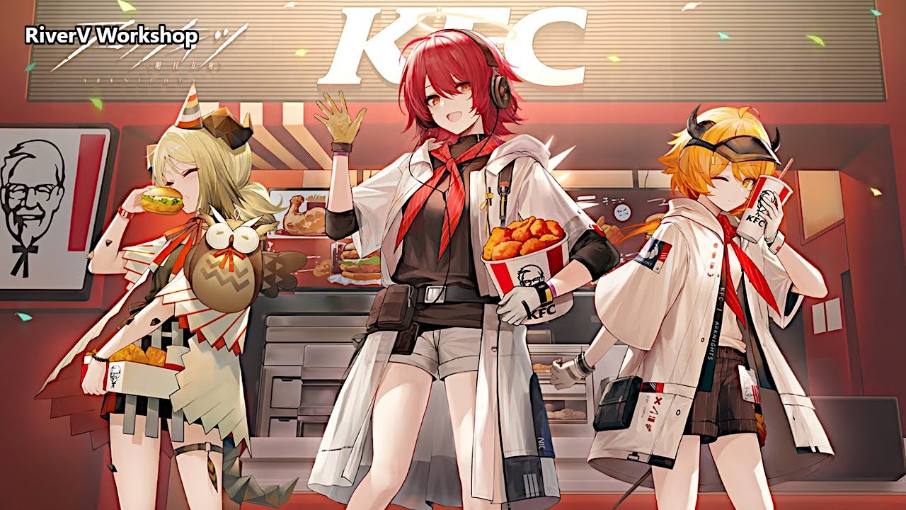 KFC Collab Is FINALLY Here! | Arknights/明日方舟 KFCコラボ - YouTube