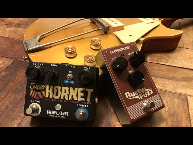 Fuzz pedal shootout: Greer Amps Super Hornet v's TC Electronics