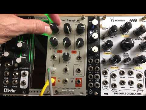 Mutant Bass Drum HexInverter - Eurorack Modular Synth Sound