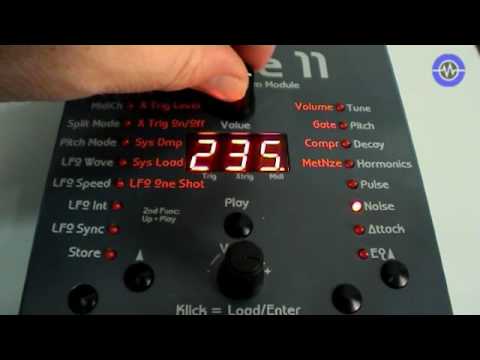 Sonic Lab: Jomox MBase11 Bass Drum Synthesizer - YouTube