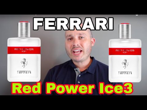 Ferrari Red Power Ice3 cologne review - YouTube