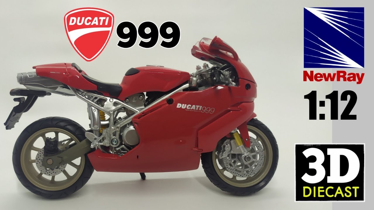 Newray 1/12 Ducati 999 - YouTube