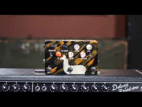Jam Pedals Delay Llama Supreme Analog Lo-Fi Delay | CME Gear Demo