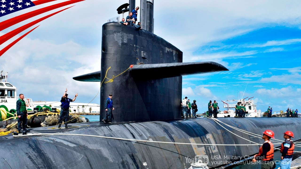 US Ballistic Submarine Visit in Guam for First Time in 30 Years