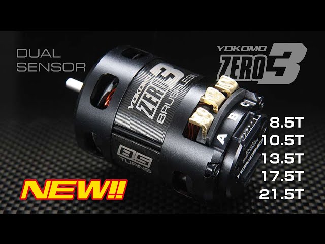 YOKOMO ZERO ブラシレスモーター8.5Tとタミヤ製ESC TBLE01 YOKOMO ZERO