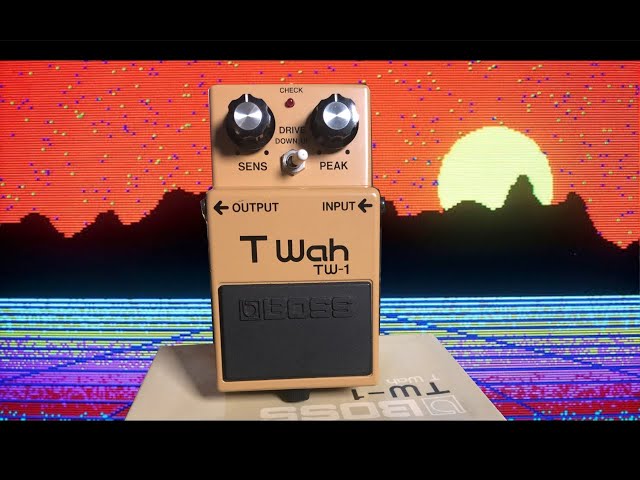 Vintage Boss Pedal Collection: Boss TW-1 Touch Wah - YouTube